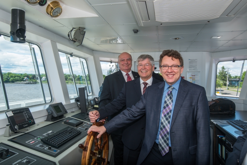 M. Jean D'Amour, M. Norbert Morin et M. Jocelyn Fortier